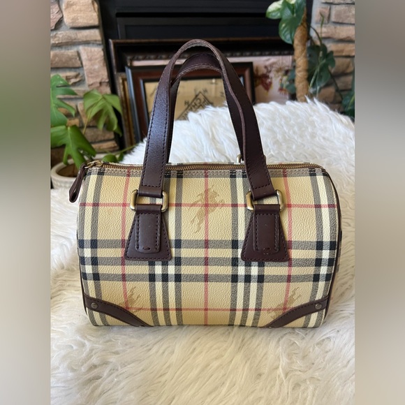 EUC Burberry Haymarket Check Boston - Picture 3 of 16